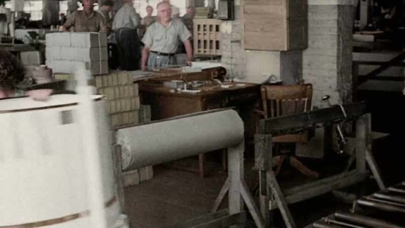FACTORIES SWITCH OVER FROM MILITARY