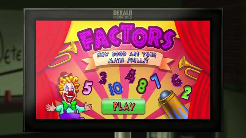 Factors! Yay!