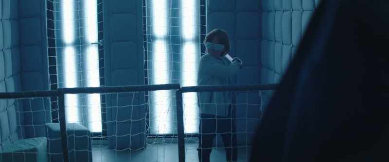 FAINT CROWD ROARS - TENNIS BALL THWACKS