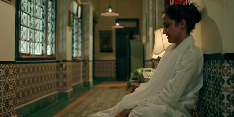[Faint singing in distance]