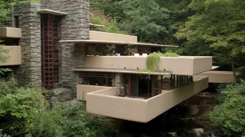 Fallingwater that's the one quintessential building to me