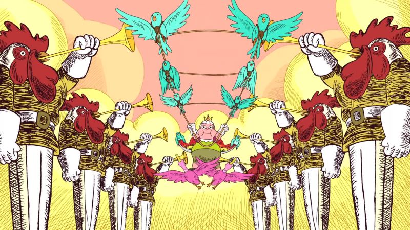 [FANFARE PLAYING]