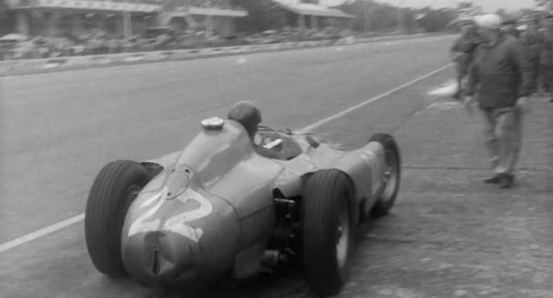 Fangio's car broke down