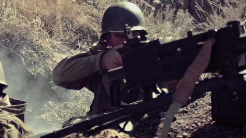 Farley took off towards first platoon