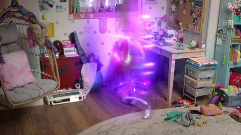 (fast-paced music plays)