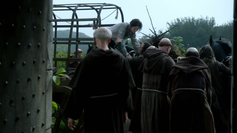 Father Anselm, this is Mrs Claire Fraser