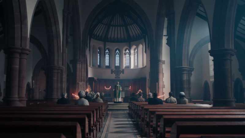 FATHER TIMOTHY SINGS: ♪ Kyrie eleison ♪