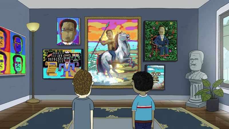 Feast your eyes. - Oh, wow, now, that's art