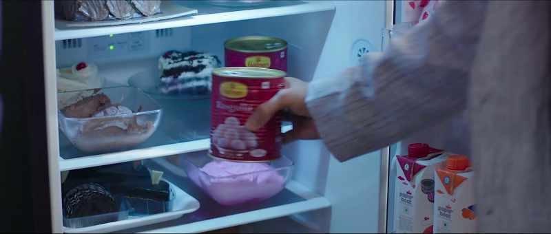 Fed up with Babulaal's boring fridge, he has bought his own