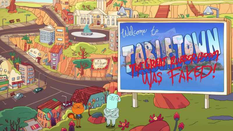 (feedback squealing) - CHERYL: Joke, joke