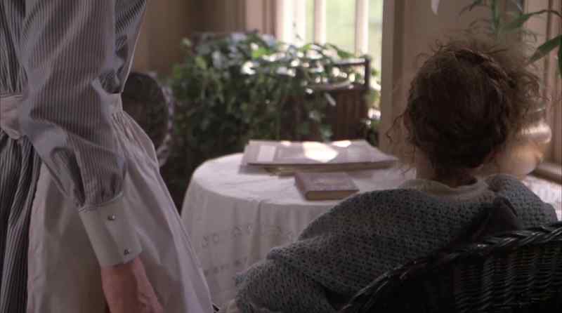 (female #5) 'There's someone here for you, Mrs. Soffel.'