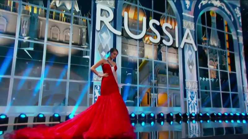 FEMALE ANNOUNCER: Russia