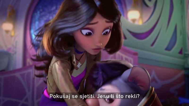 Fernakus, try to remember. Did they say anything?