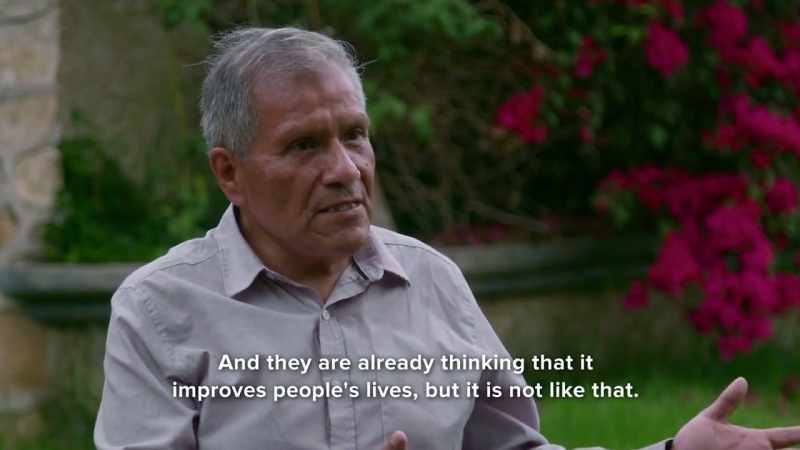 Fernando says Fairtrade does help when global coffee prices
