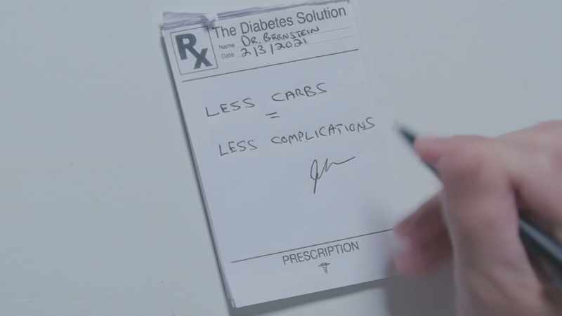 Fewer carbs equals fewer complications