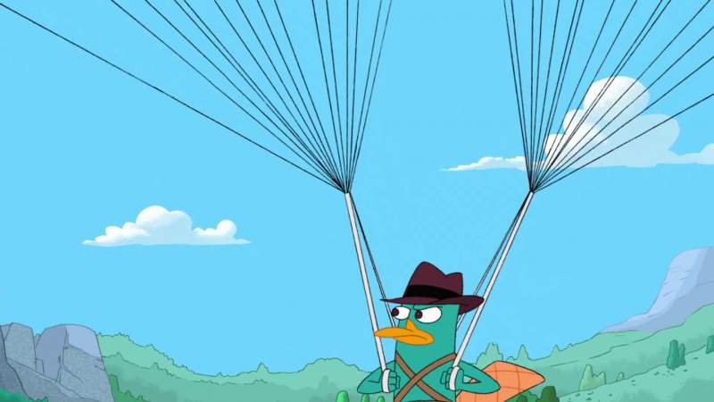 Fie upon you Perry the Platypus