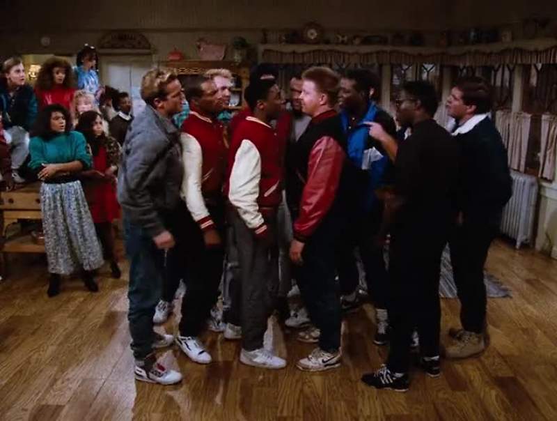 FIGHT IN THE KITCHEN
