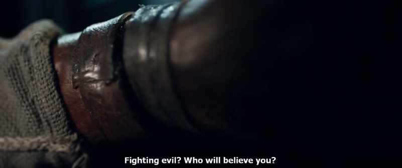 Fighting evil? Who will believe you?