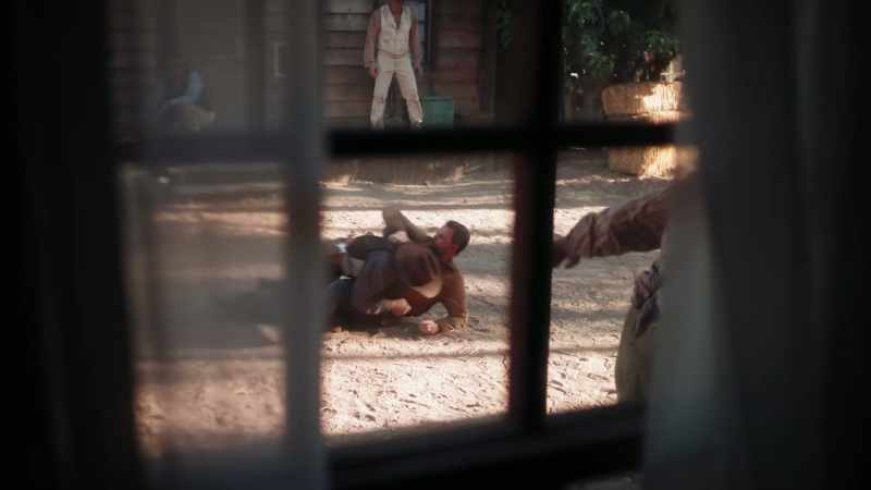 [FIGHTING OUTSIDE]