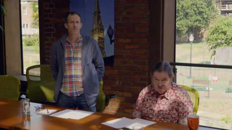 Filmmaker: First stop-- meeting his new lawyer