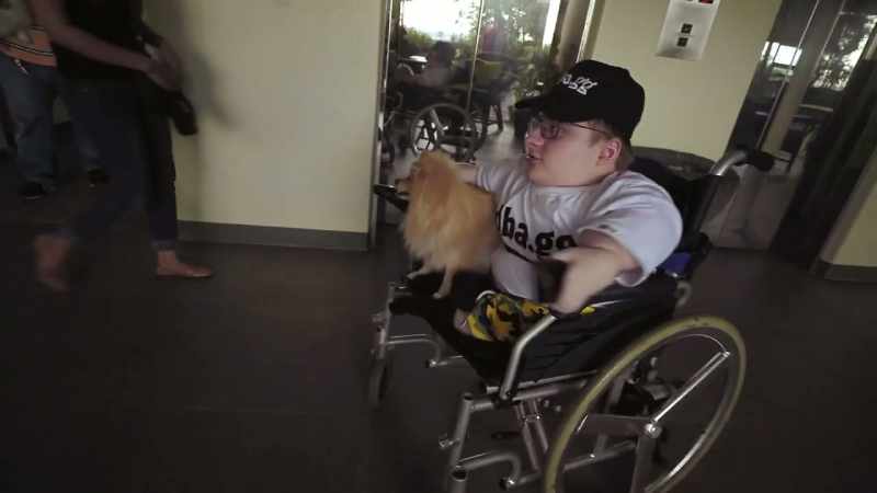 Filmmaker: ...Fred said that he was moving soon