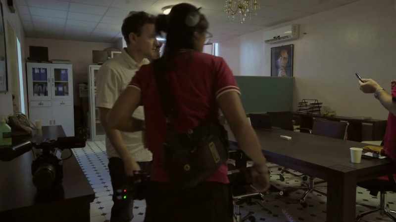 Filmmaker: Jim's command center for his entrepreneurial efforts