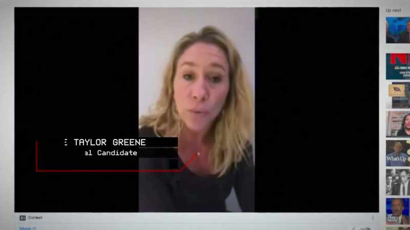 Filmmaker: Meanwhile, Marjorie Taylor Greene