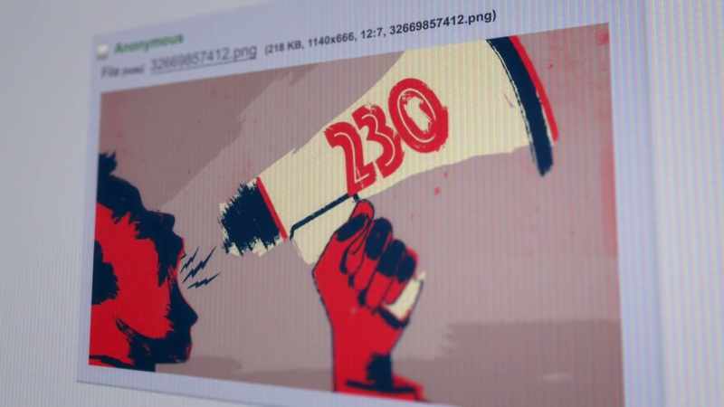 Filmmaker: Remember, section 230