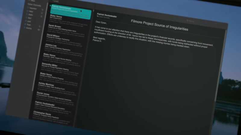 Filmore project irregularities