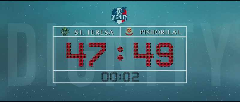 Final score 47- 49