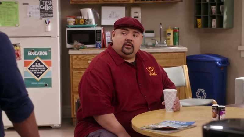 Finally, a friendly face. -Dude, what the hell? You benched Rakeem?