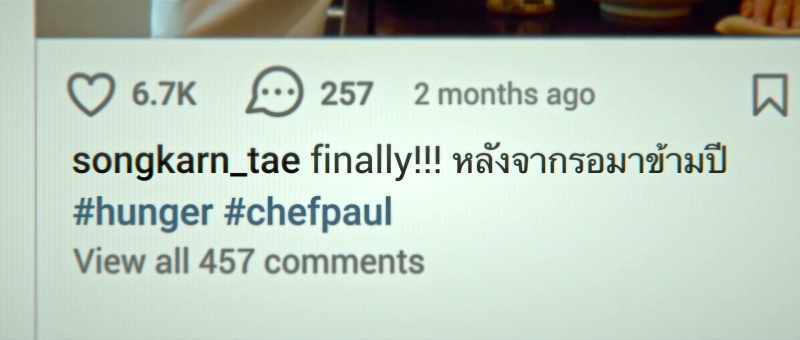 FINALLY!!! I'VE WAITED A YEAR FOR THIS # HUNGER #CHEFPAUL