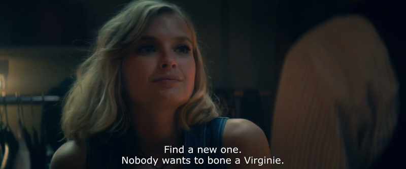 Find a new one. Nobody wants to bone a Virginie
