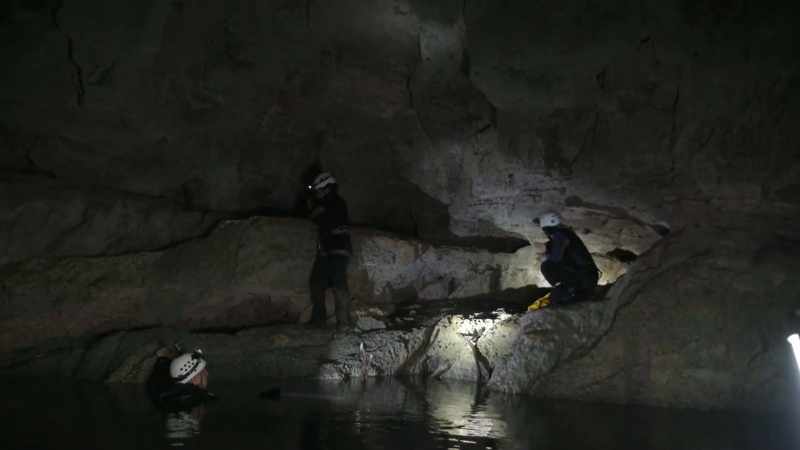 Finding an underground Maya mine