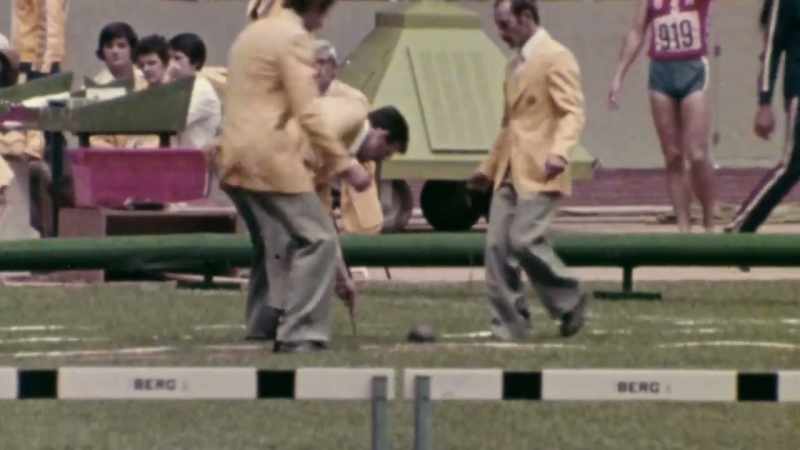 Fine throw by Bruce Jenner!
