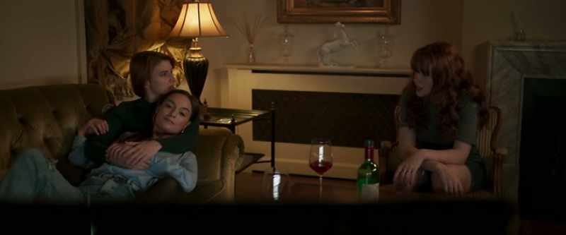 Fine. We'll stay here. Watch TV