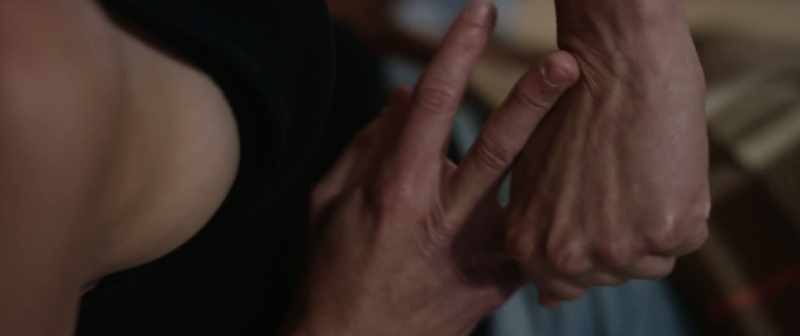 (finger cracking) (Amy gasping)
