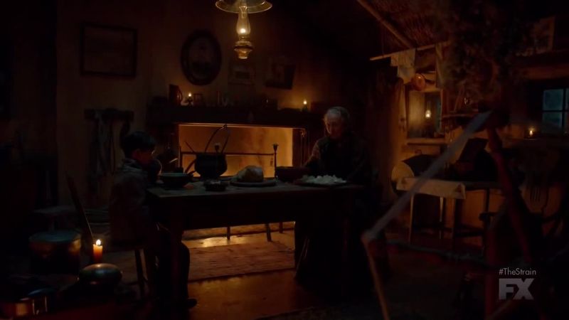 Finish your soup, Abraham, and I'll finish my tale