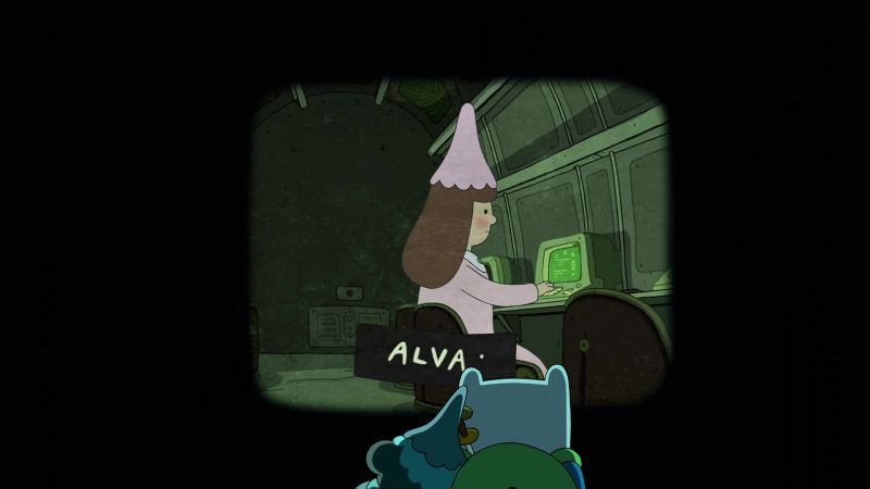 Finn: Hey, that's you! Your name's Alva