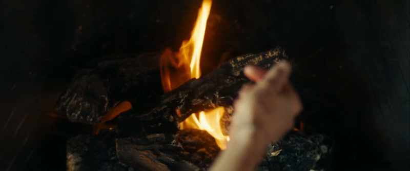 [fire crackling] - [music concludes]
