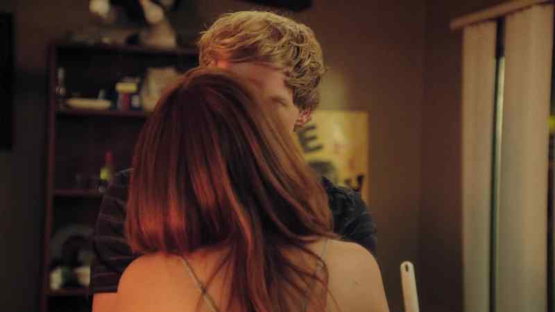(fire crackling)