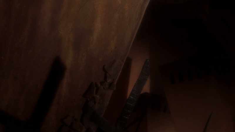 (Fire crackling)