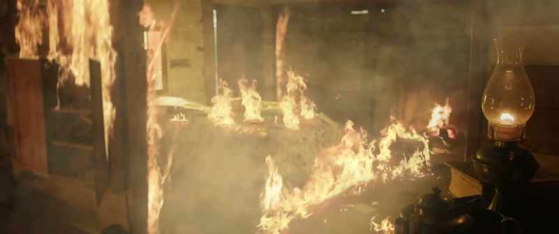 [fire crackling]