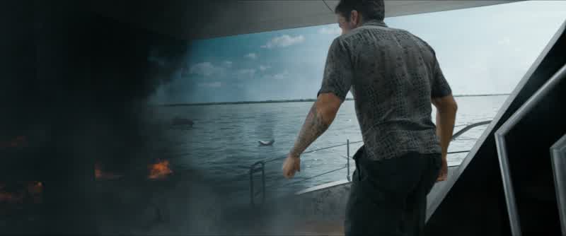 Fire! Ellie! Abandon ship!