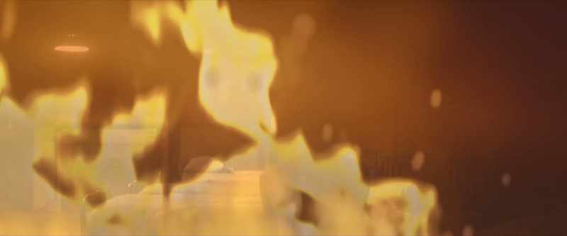 [fire roaring]