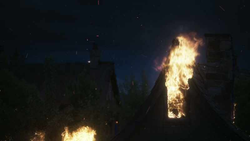 [fire whooshing]