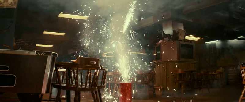 [FIRECRACKERS CRACKLING]