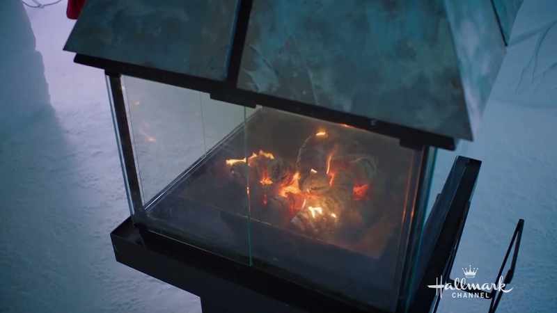 Fireplace is so cozy