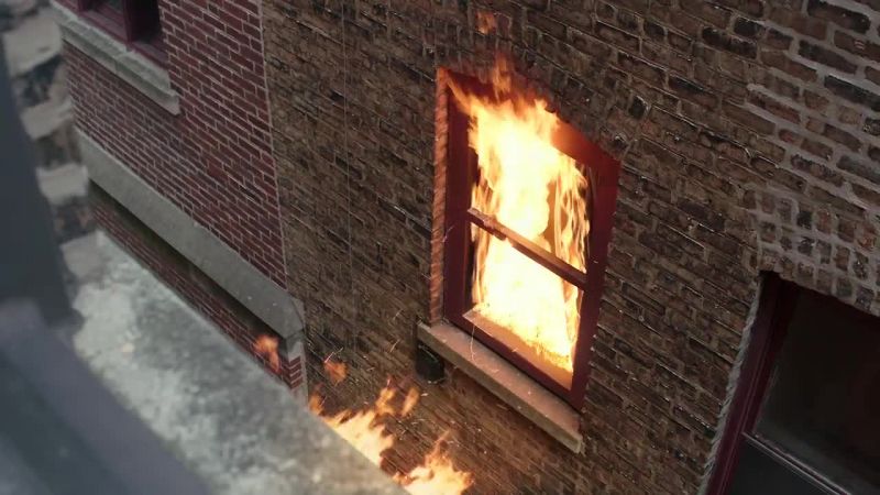 Fire's jumping, Chief. - Damn it