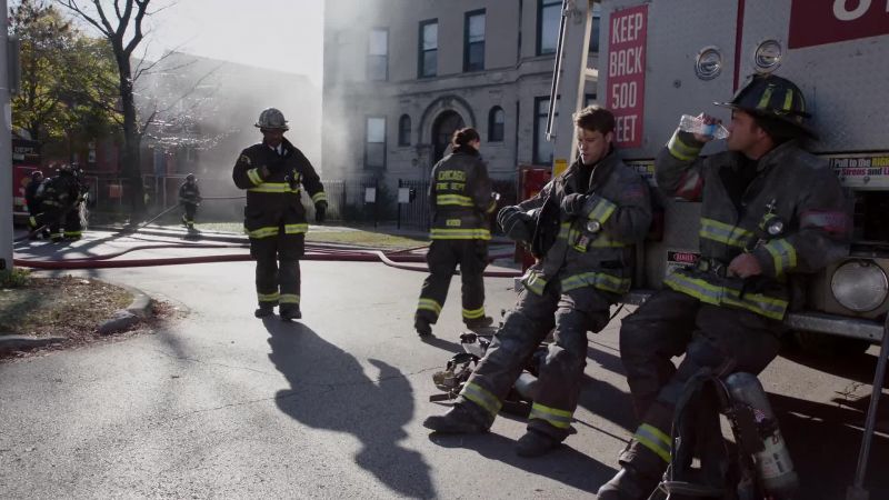 Fire's knocked down